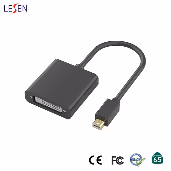 Meilleure qualité Eland Phone Wholesale Displayport (DP) vers DVI 25pin Adaptateur Convertisseur