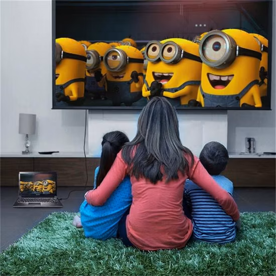 Câble Dp vers HDMI en gros 1,8 m Displayport mâle vers HDMI câble mâle 1080P